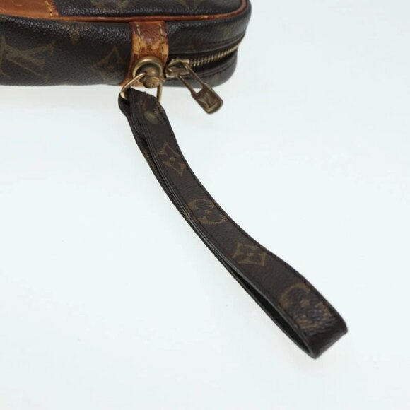 LOUIS VUITTON Monogram Marly Dragonne GM Clutch Bag M51825 LV Auth 87186 - Picture 15 of 16